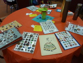 Table display of various buttons.